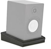 Gear4music AcoustiFoam 6M Studiomonitor Isolatiepad Zwart
