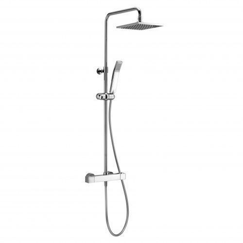 Boss & Wessing Regendouche / Stortdouche Vierkant met Handdouche Chroom