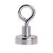 Neodymium Magnet Expert® Neodymium Klemmagneet M4 Oogbout 20mm Diameter 18,3kg Trekkracht