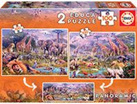 Educa Wildlife - 2 in 1 Legpuzzel