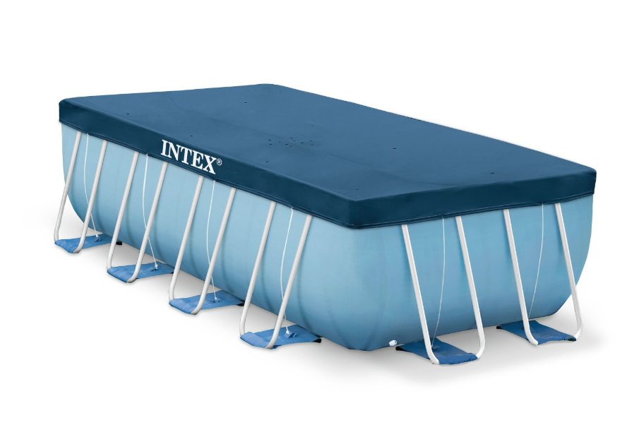 Intex 28037 - Zwembadafdekking - Rechthoekig - Blauw