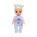 JAKKS Pacific Disney Darlings Stitch-feature baby pop met blond haar, officieel van, magische oplichtende glinsters, inclusief toverstaf, pixie dust-flesje, hoofdband en geboortecertificaat