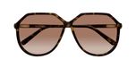 Valentino Vg0026s Lunettes de soleil femme havane pilote marron 61mm