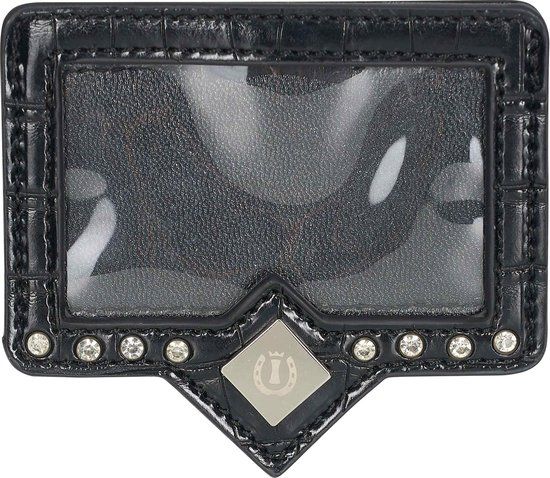 Imperial Riding - Wedstrijd / Hoofdstelnummer - Zwart / Zwart Croco
