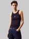 Calvin Klein Jeans Dames Slips Katoen Elastaan Blauw Maat XXL