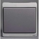 Schneider Electric ENN34026 drukknop symbool belknop IP44, grijs