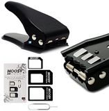 Mmobiel Universele 3 in 1 Sim Cutter - Nano Sim Kaart Knipper incl. Adapters & Eject Pin