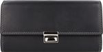 Esquire Dallas Wachter Portemonnee Leer 18 cm - Unisex - Horizontaal - zwart