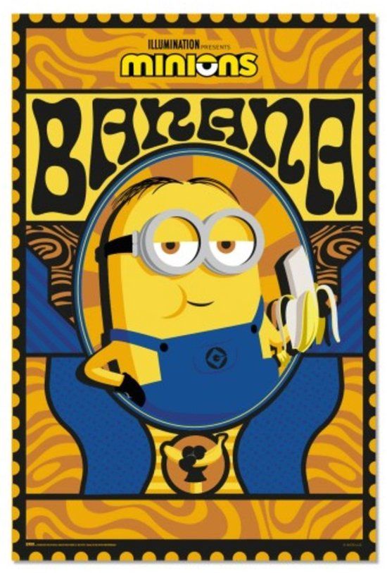 Grupo Erik Poster Minions - Banana 61x91,5cm