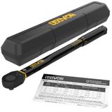 LEXIVON 3/8-Inch Aandrijving Klik Momentsleutel 10~80 Ft-Lb/13,6~108,5 Nm (LX-182)