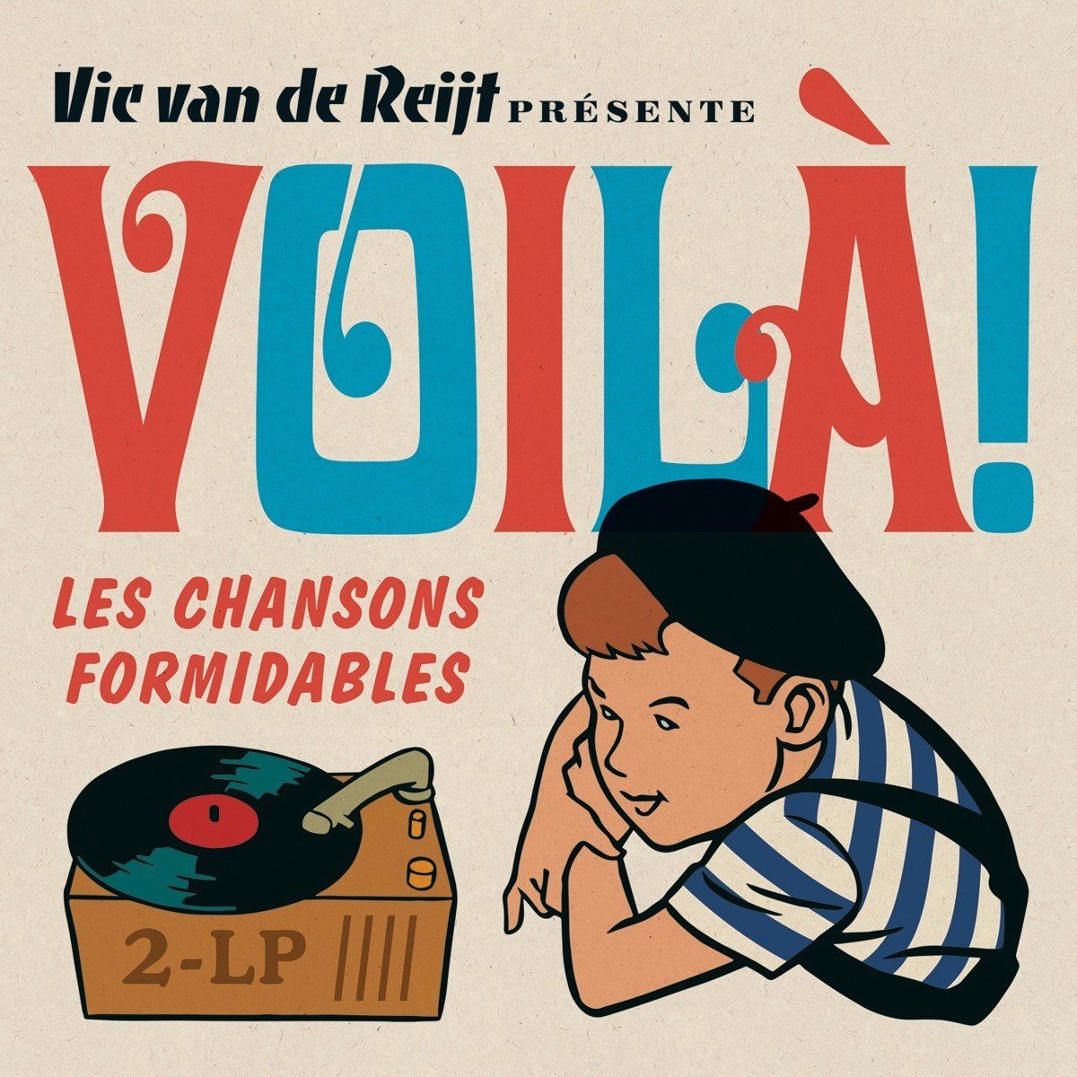 Universal Music Nederland Various Artists - Voila! Les Chansons Formidables (2 LP) (Coloured Vinyl)
