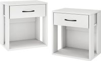 Vicco Virela Nachtkastje – Set van 2 Wit
