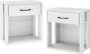 Vicco Virela Nachtkastje – Set van 2 Wit