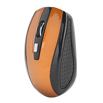 KASD Verstelbare DPI-muis, laptopmuis Ergonomisch vormontwerp voor pc-laptop, desktop, notebook-MS059(Oranje)