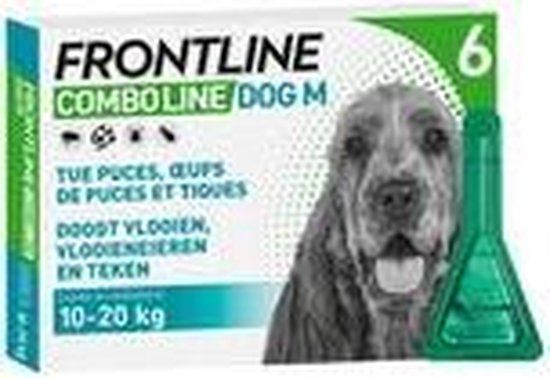 Frontline Combo Hond M (10-20 kg) - 6 Pipetten