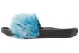 UGG Royale Damen Hausschuhe mit Fell, blau, Größe 36