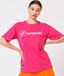Superdry Dames tshirt Code Sl Applique Loose Tee Raspberry Sorbet