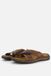 Outfielder Slippers Cognac bruin Leer - Maat 41