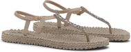 Ilse Jacobsen Slippers met enkelband en glitter CHEERFUL10G - 149 Atmosphere