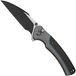 WE Knife Ziffius WE22024A-1 Limited Edition Integral Twill Carbonfiber Spacer CPM 20CV couteau de poche