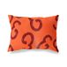 BonaMaison Oranje-Bordeaux Decoratieve Kussensloop, Kussenhoezen Bank, Decoratieve Kussenhoesjes, Kussensloop; Sofa, Slaapkamer, Kantoor, Auto 45x60 Cm - Ontworpen en vervaardigd in Turkije