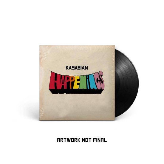 Kasabian - Happenings (LP) - Black Vinyl - Standard Edition