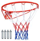 Bague de basketball avec filet et fixations