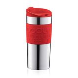 Bodum Reisbeker van roestvrij staal, rood, 1 stuk