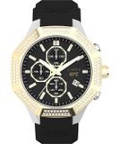 Timex UFC King Chrono TW2V99200 Heren Polshorloge - Siliconen - Zwart - Ø 45 mm