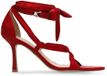 Sacha - Dames - Rode sandalen met hak - Maat 36