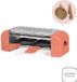 LIVOO Raclette-set voor 2 personen, DOC306, 450 W, met granieten plaat, inclusief 2 houten spatels