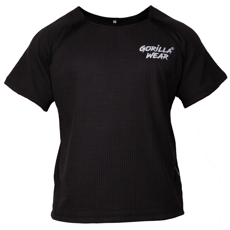Gorilla Wear Augustine Old School Work Out Top - Black - L/XL