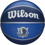 Wilson NBA Team Tribute Dallas Mavericks Basketball Blue One Size