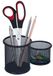 Wedo 65401 Pennenkoker Office (draadmetaal) 2 stuks, zwart