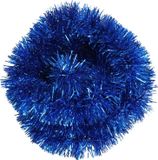 Goliat Blauwe kerstboomketting van metaalfolie, 2 meter - Pools product
