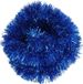 Goliat Blauwe kerstboomketting van metaalfolie, 2 meter - Pools product