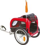 Croci Hondenfietskar - Rood - 52x116x61 cm