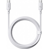 Baseus OS- Silky Series Fast Charging Cable Type-C to Type-C 100W 2m Moon White