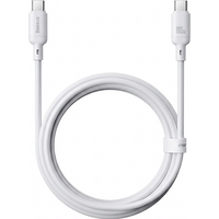 Baseus OS- Silky Series Câble de charge rapide Type-C vers Type-C 100W 2m Moon White