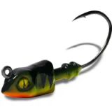 Normark Loodkop VMC Ori-Jig Perch (x3) - 21 g - Noir, Vert
