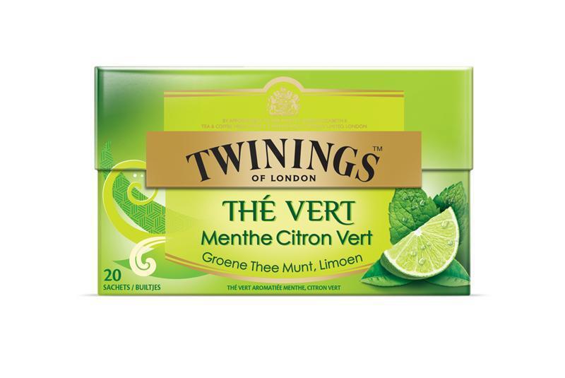 Twinings Groene Thee Munt & Limoen