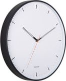 Karlsson Wandklok Calm - Zwart - Ø40cm