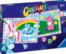Ravensburger CreArt Happy Unicorns - Schilderen op nummer voor kinderen