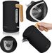 Zeegma Ketlee Wood Bouilloire électrique - 2200 W - 1,7 litre - Inox - Noir