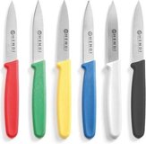 Hendi HACCP Schilmessen Set - 6 Kleuren - 17,5cm (Set van 6)
