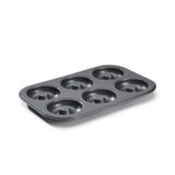 De Buyer - Plaque de 6 mini-Savarins - Ø 8 cm