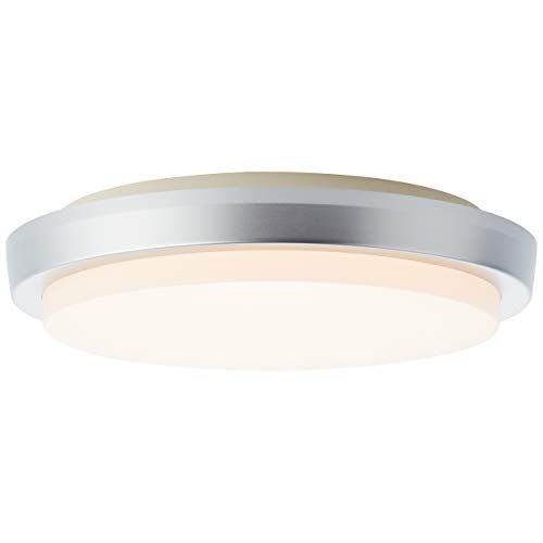 Brilliant Yorgo Buitenplafondlamp - 28 cm - Zilver