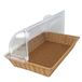 Garcia de Pou Mand Imitatie Rieten met Cover, Pp, Bruin, One Size