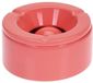 Merkloos / Sans marque Koopman International Stormasbak - terras asbakken - koraal rood - 12 x 6 cm - Dolomiet kunststeen