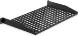 Pyle Server Plank, Geventileerde 1U Computer Plank, Universele Apparaathouder, Kastplank, Server Rack Plank Voor Computerbehuizing Voor Goede Luchtcirculatie, Zwevende montage